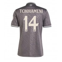 Real Madrid Aurelien Tchouameni #14 Tretí futbalový dres 2024-25 Krátky Rukáv